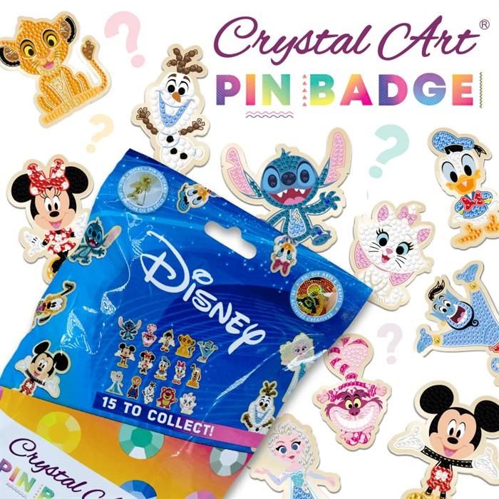 Produktbild Craft Buddy Crystal Art Pin Badge Blind Bag einzeln