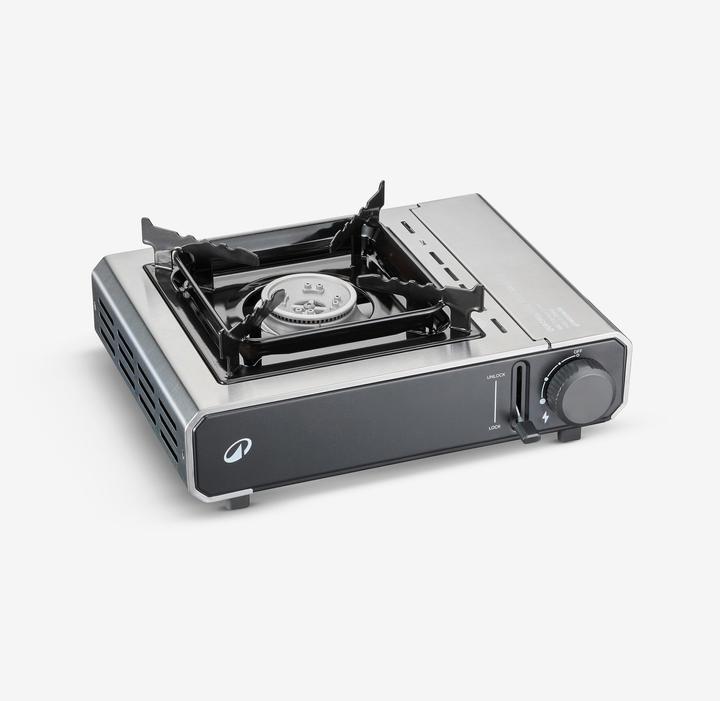 Actual product image Quechua Gaskocher 1 Kochstelle Piezozündung Camping - 100 2.200 W