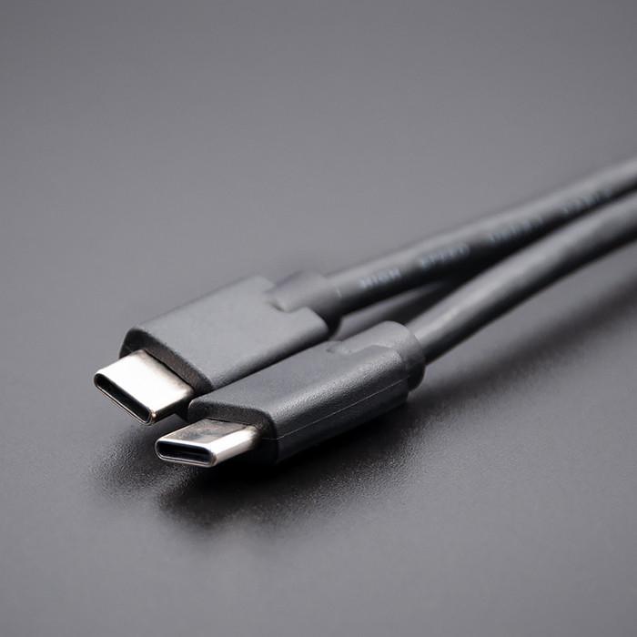 Image du produit Qoltec 52347 Câble USB 2.0 type C mâle (2.50 m, USB 2.0)