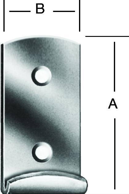 Produktbild Pferd Werkzeuge Vormann Schliesshaken 17x15 mm gerade verzinkt (Form G)