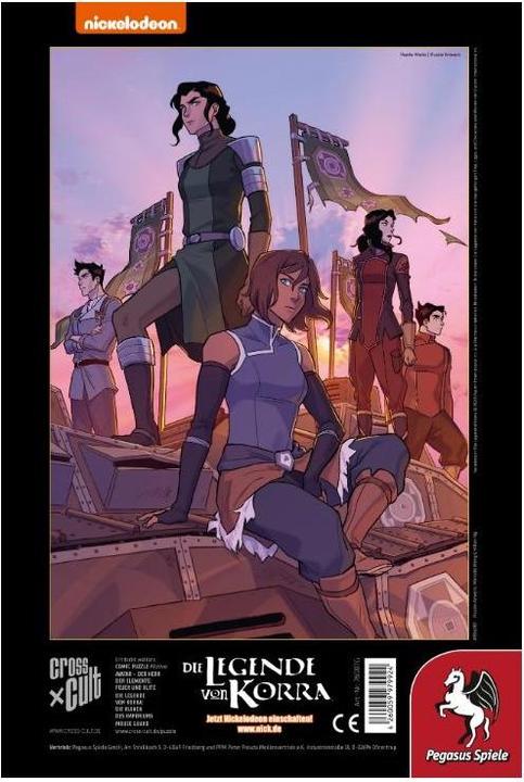Produktbild 76007G - Die Legende von Korra - Die Ruinen des Imperiums, Puzzle, 500 Teile (DE-Ausgabe) (500 Teile)