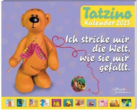 Tatzino Kalenderpaket 2025, 9-teilig (Allemand)