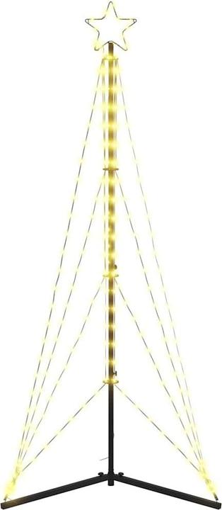 Immagine prodotto VidaXL Illuminazione per albero di Natale 363 LED bianco caldo 182 cm