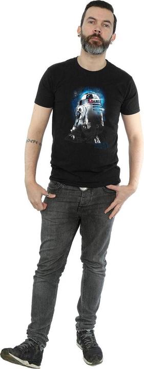 Actual product image Star Wars Mens R2-D2 Brushed Cotton T-Shirt (3XL)