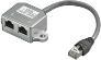 Produktbild Goobay Kabel-Splitter RJ45 (Netzwerk Zubehör)