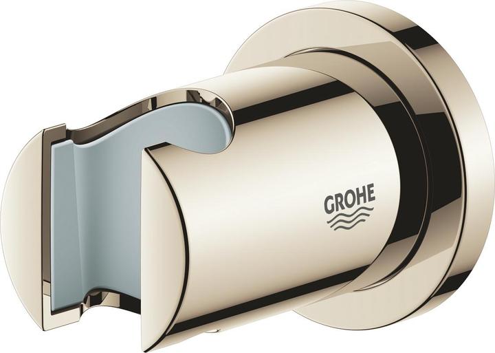 Produktbild Grohe Handbrausehalter RAINSHOWER n verst runde Rosette nickel poliert