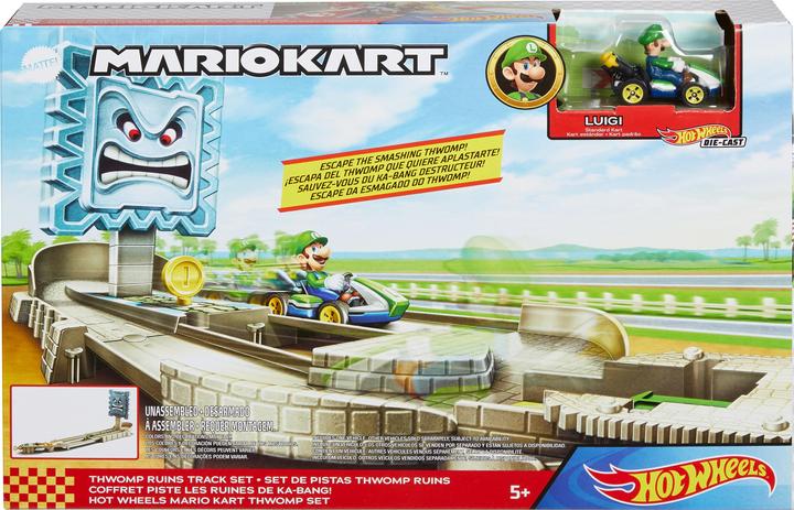 Actual product image Hot Wheels Mario Kart Temple race track