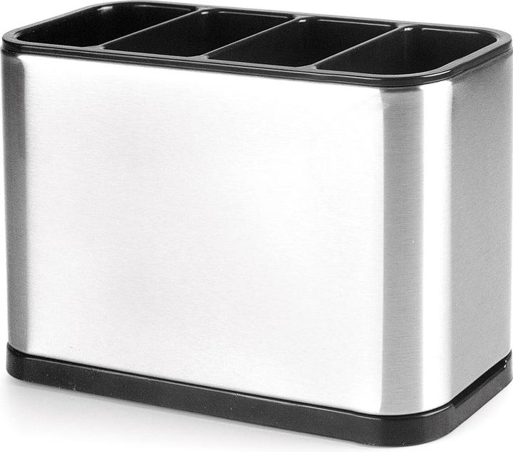 Image du produit Ibili Besteckbehälter 4 Fächer 18 x 18,5 x 13 cm Aufbewahrung für Besteck, robustes Material