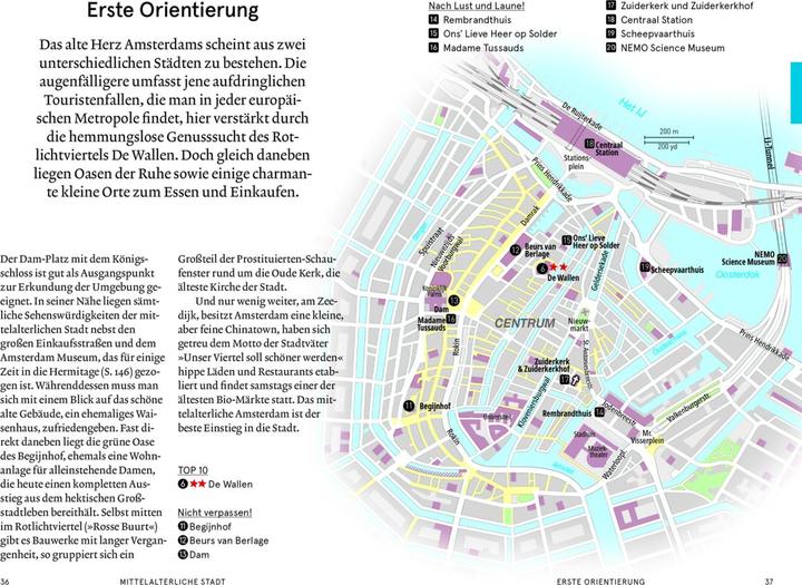 Produktbild SMART Reiseführer Amsterdam (Deutsch, Anneke Bokern, Susanne Völler, 2023)