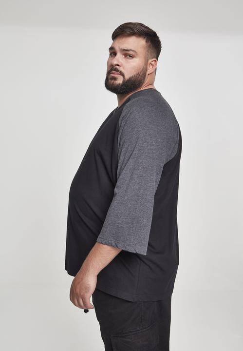 Actual product image Urban Classics Contrast 3/4 Sleeve Raglan Tee (3XL)