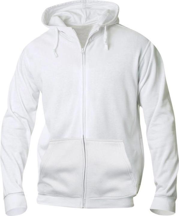 Clique Basic Hoodie mit durchgehendem Reissverschluss
