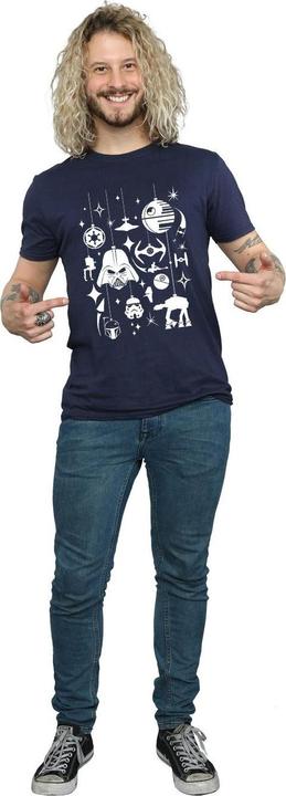 Produktbild Star Wars Christmas Decorations TShirt (L)