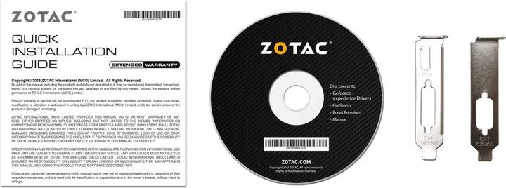 Image du produit Zotac GeForce GT 710 (2 Go)