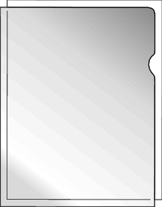 Produktbild Falken 100 Sichthüllen DIN A4 transparent genarbt 0,12 mm (A4, 100 x)