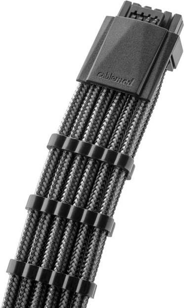 Actual product image CableMod RT-Series Pro ModMesh 12VHPWR Dual Cable Kit for ASUS/Seasonic - carbon