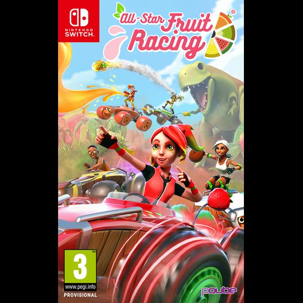 Actual product image Pqube All-Star Fruit Racing, Switch (Switch, Multilingual)