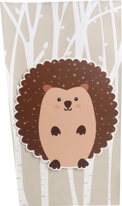 Actual product image Cut my Cookies Paper bag forest animals 12 pieces, Multicolor (12 x)