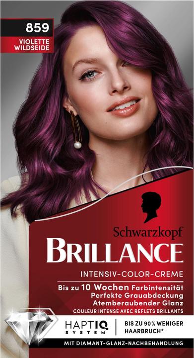 Image du produit Schwarzkopf Brillance Crème colorante intensive (859 Soie sauvage pourpre)