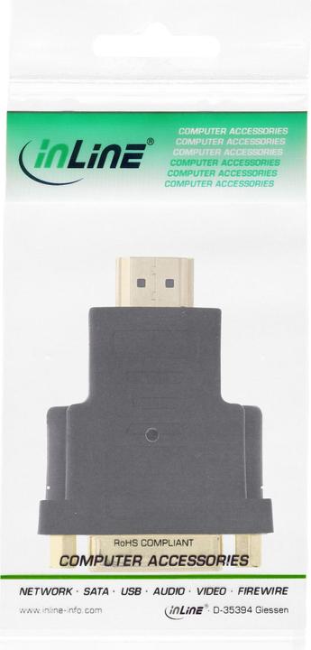 Immagine prodotto InLine HDMI zu (DVI, 5.80 cm)