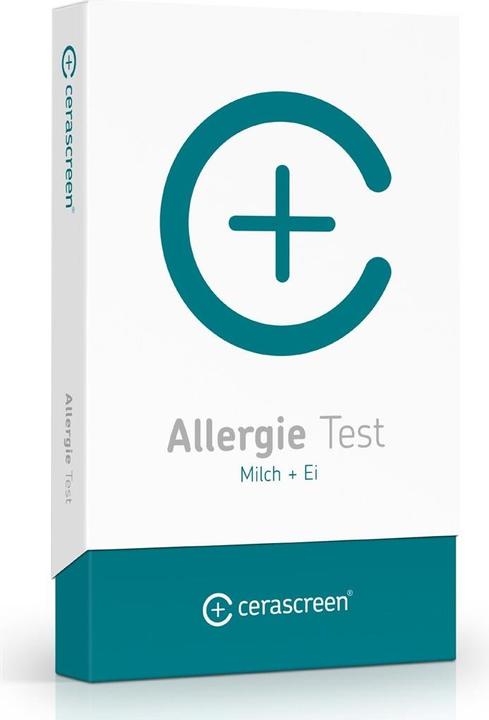 Actual product image Cerascreen Allergy test kit milk & egg 1 piece (1 x)