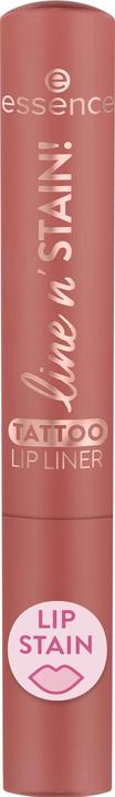 Image du produit essence line n' STAIN! TATTOO LIP LINER crayon à lèvres (02 Must Have Brown)
