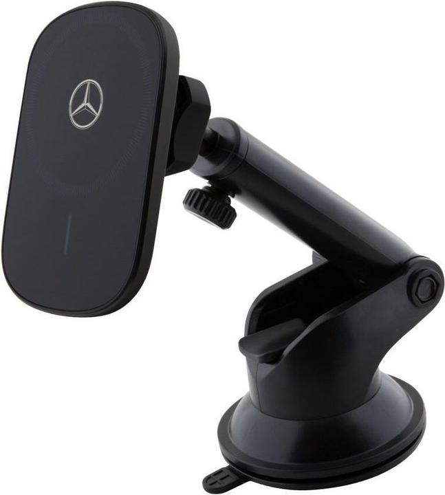Produktbild Mercedes-Benz Mercedes ład. indukcyjna MEWCCGSLK 15W do kratki went/szybę czarny/black Silver Stars MagSafe