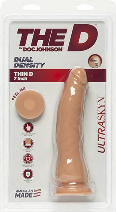Actual product image Doc Johnson The D - Thin D - Ultraskyn