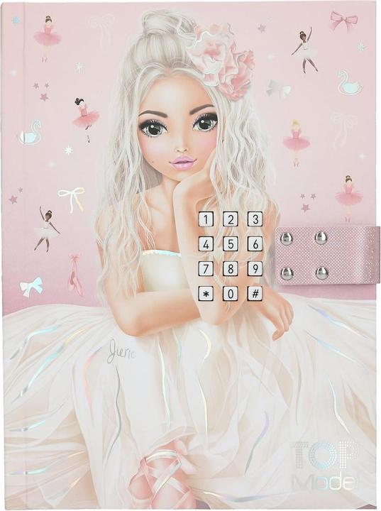 Actual product image Magni Secret code diary ballet (15 x 20.5 cm, Lined, Hardcover)