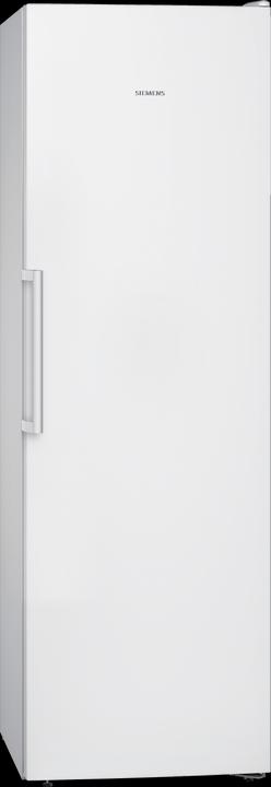 Actual product image Siemens iQ300, free-standing freezer, 186 x 60 cm, White, GS36NVWEP (Stand-alone, 242 l)