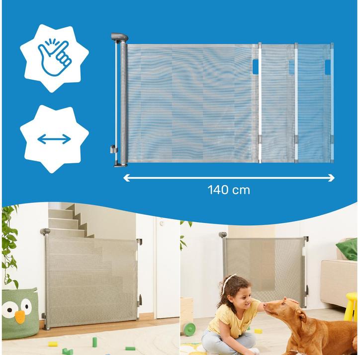 Produktbild Badabulle Safe & Roll (ausziehbar bis 140cm) (140 cm)