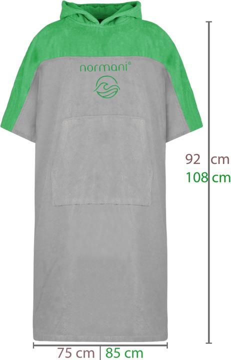 Actual product image Normani Surfer Poncho Kuta (S/M)