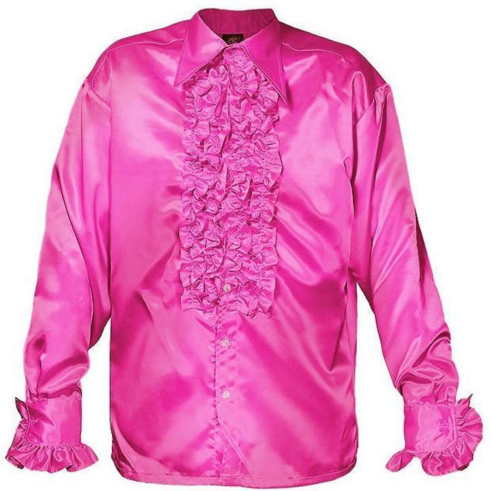 Produktbild Boland Party Shirt : Rüschenhemd Satin (XXL)