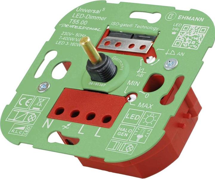 Actual product image Ehmann LED flush-mounted dimmer Professional
