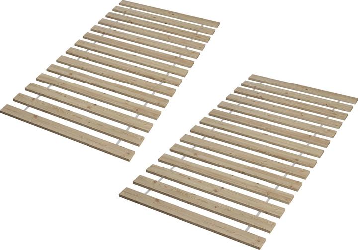 Produktbild Erst-Holz Stockbett Etagenbett Kinderzimmer Kiefer + Rollrost 90x200 Hochbett Kinderbett 60.09-09 (90 x 200 cm)