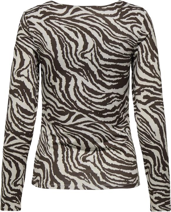 Actual product image Only Onllone Aop L/S Two Way Top Jrs (S)