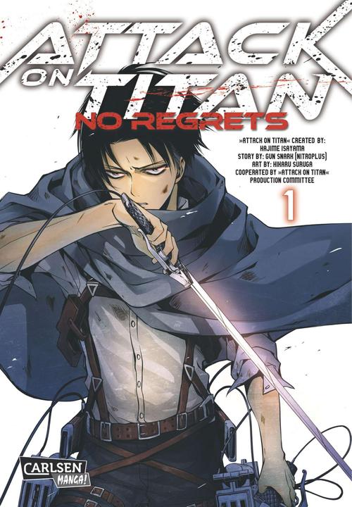 Actual product image Attack on Titan - No Regrets, Band 1 (German, Hajime Isayama, 2015)