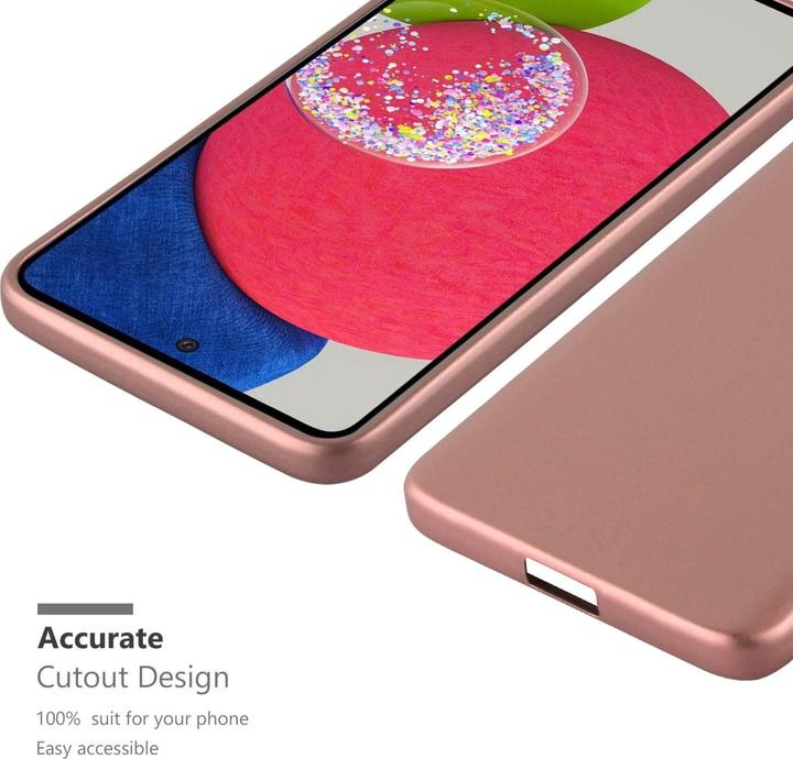 Image du produit Cadorabo TPU Matt Metallic Cover (Samsung Galaxy A52, Samsung Galaxy A52 5G, Samsung Galaxy A52s 5G)