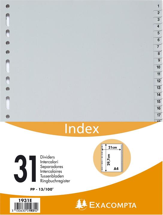 Actual product image Exacompta Register