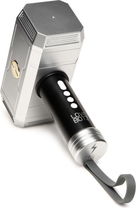 Immagine prodotto XR Brands Masturbatore ad aspirazione Thunder Stroker - Argento e Nero