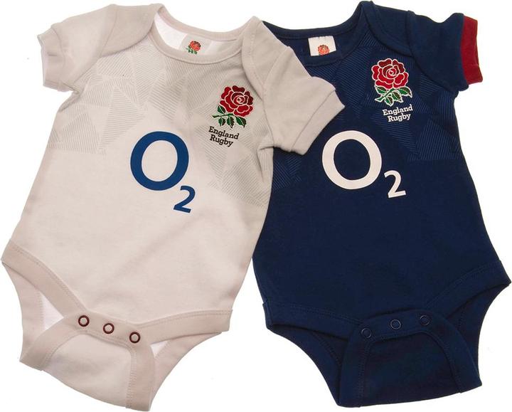 Produktbild England Rugby 20232024 Bodysuit Baby (2erPack) (62)