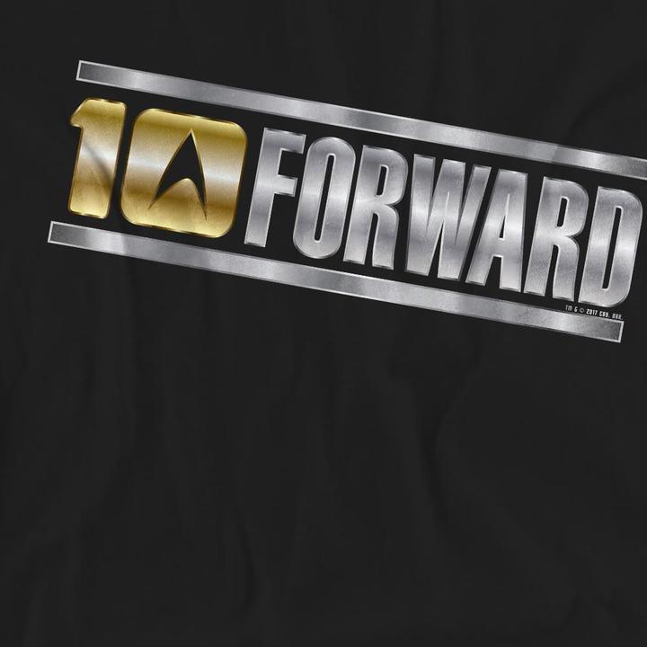 Actual product image Unisex Adult Ten Forward T-Shirt (XL)