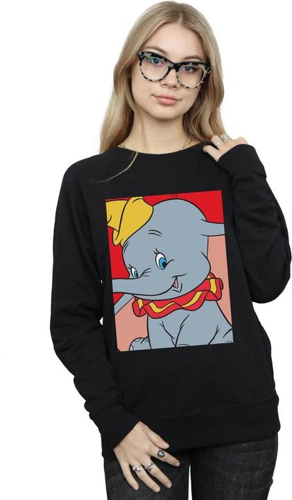 Actual product image Disney Womens/Ladies Dumbo Portrait Sweatshirt (M)