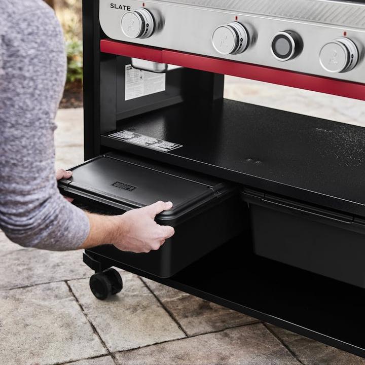 Produktbild Weber Eingebauter Behälter für Seitenablage