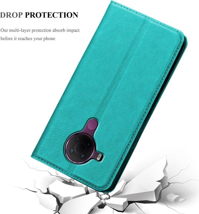 Actual product image Cadorabo Book Invis. Magnet sleeve (Nokia 5.4)