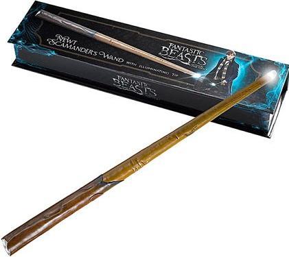 Image du produit Noble Collection Animaux fantastiques: Baguette magique avec fonction d'éclairage de Norbert Dragonneau