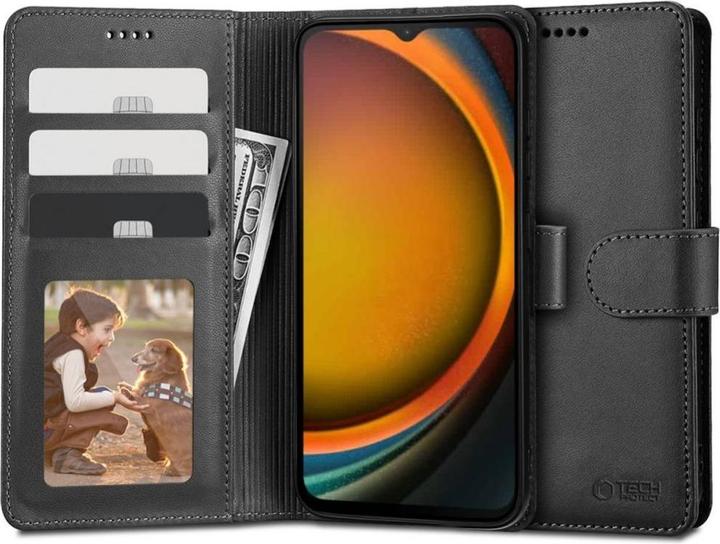 Tech-Protect Custodia a portafoglio per Samsung Galaxy XCover 7 - nero (Samsung Galaxy Xcover 7)