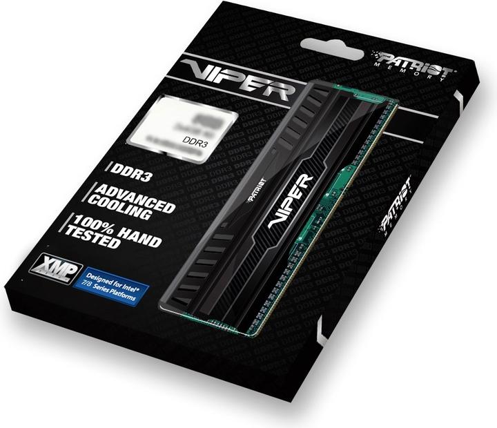 Actual product image Patriot Viper 3 Black Mamba (2 x 8GB, 1600 MHz, DDR3-RAM, DIMM)