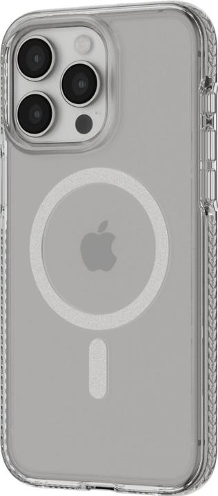 Produktbild tech21 EvoCrystal Case MagSafe for iP 15 Pro Max White Titanium (Apple iPhone 15 Pro Max)