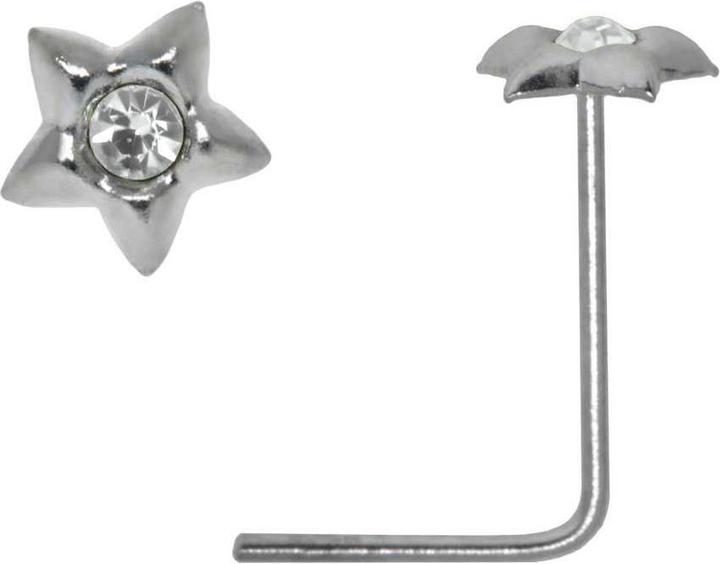 Produktbild Bijouteria Nasenpiercing (Kristall, Silber 925)