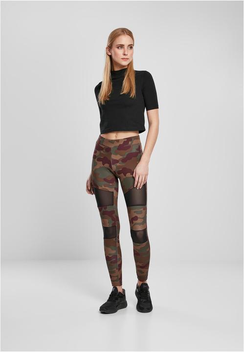 Actual product image Urban Classics Ladies Camo Tech Mesh Leggings (L)